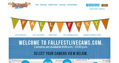 Desktop Screenshot of fallfestlivecams.com